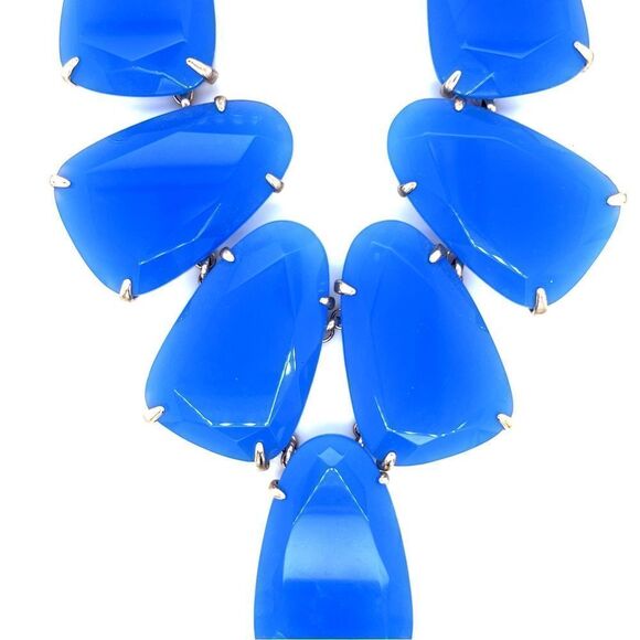 Kendra Scott Blue Harlow Necklace - Picture 1 of 8